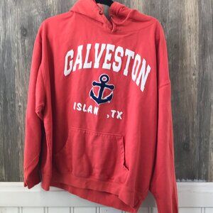 Pacific & Co. orange Galveston hoodie size XL
